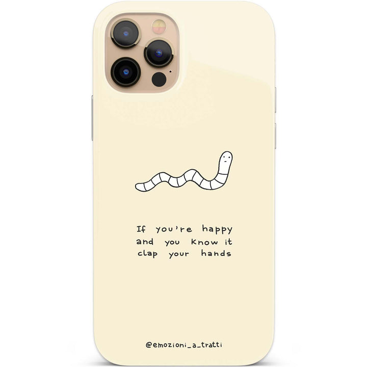 Cover Happy verme dell'album Ansie a colori di Emozioni a tratti per iPhone, Samsung, Xiaomi e altri