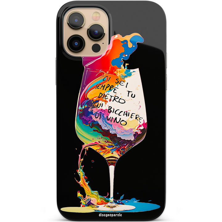 Cover Colpa del vino dell'album Wine lady di Disegnoparole per iPhone, Samsung, Xiaomi e altri