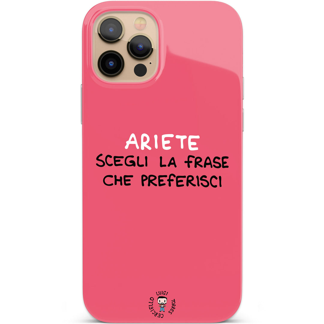 Cover Ariete dell'album Segni zodiacali 2022 di Luigi Torres Cerciello per iPhone, Samsung, Xiaomi e altri