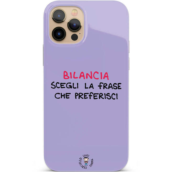 Cover Bilancia dell'album Segni zodiacali 2022 di Luigi Torres Cerciello per iPhone, Samsung, Xiaomi e altri