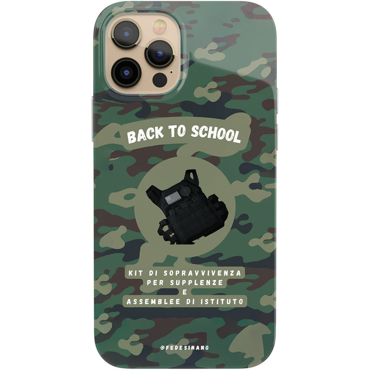 Cover Kit scuola dell'album Cose a caso di Federica Alati per iPhone, Samsung, Xiaomi e altri