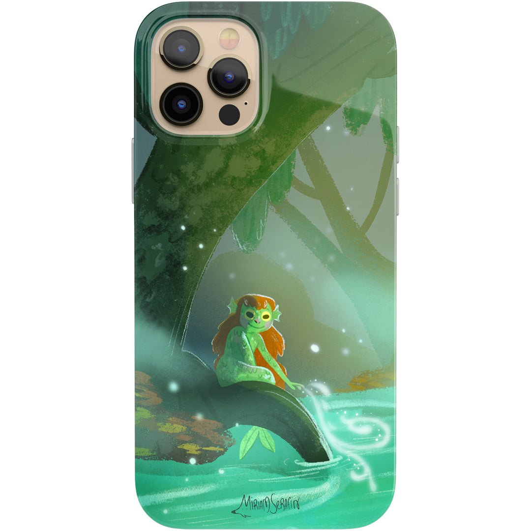 Cover Swamp mermaid dell'album Invisible realms di Miriam Serafin per iPhone, Samsung, Xiaomi e altri