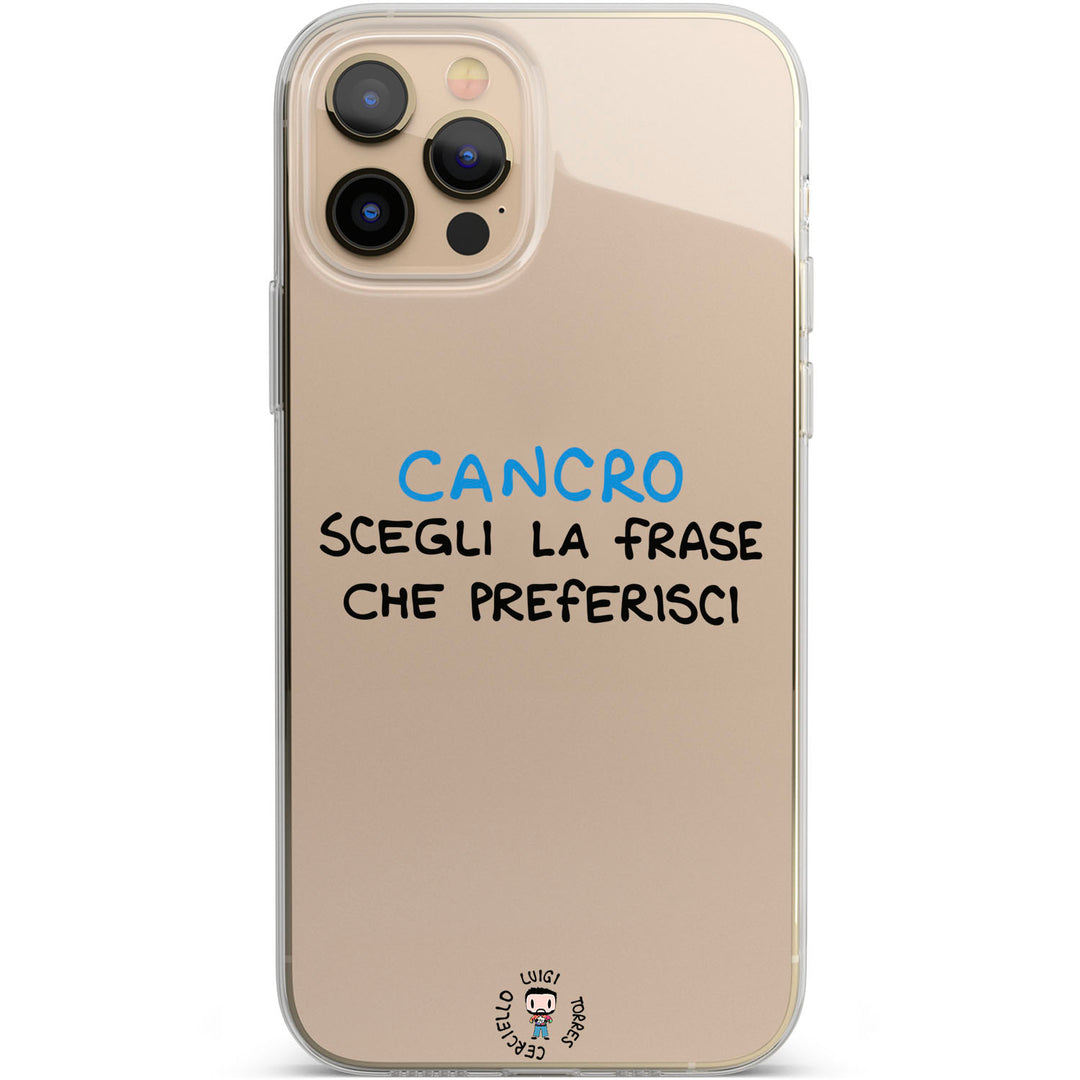 Cover Cancro dell'album Segni zodiacali 2022 di Luigi Torres Cerciello per iPhone, Samsung, Xiaomi e altri