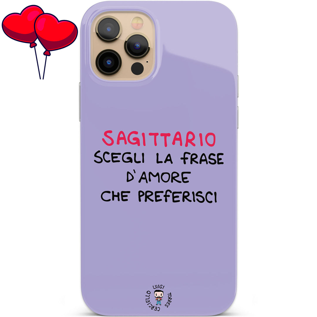 Cover Sagittario Love dell'album San Valentino 2023 di Luigi Torres Cerciello per iPhone, Samsung, Xiaomi e altri