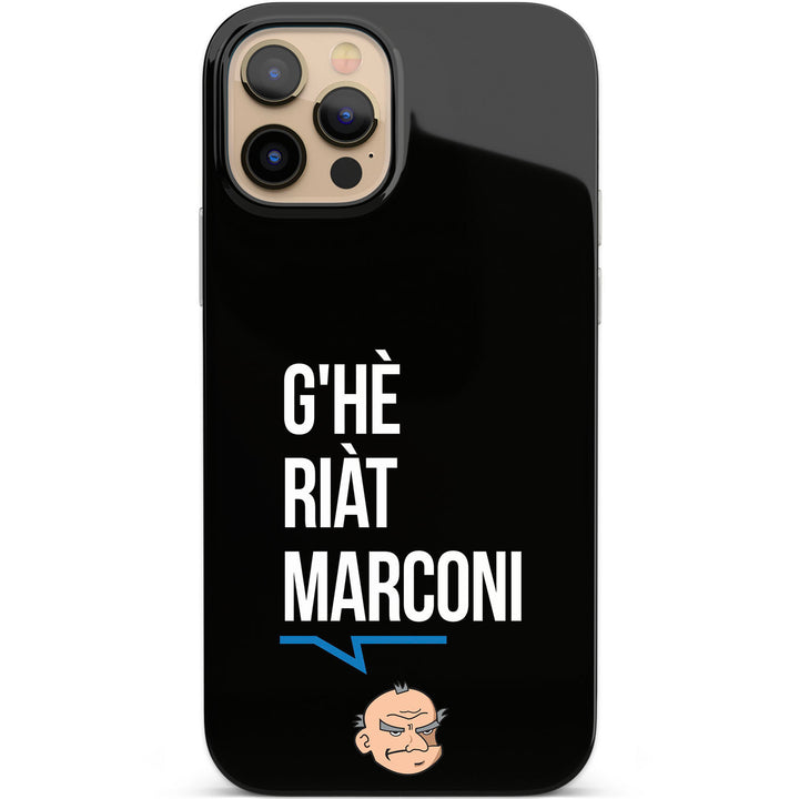 Cover G'HÈ RIÀT MARCONI dell'album Pirli a nastro di Il bresciano malmostoso per iPhone, Samsung, Xiaomi e altri