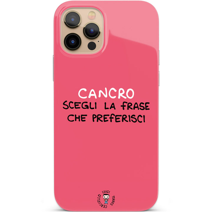 Cover Cancro dell'album Segni zodiacali 2022 di Luigi Torres Cerciello per iPhone, Samsung, Xiaomi e altri
