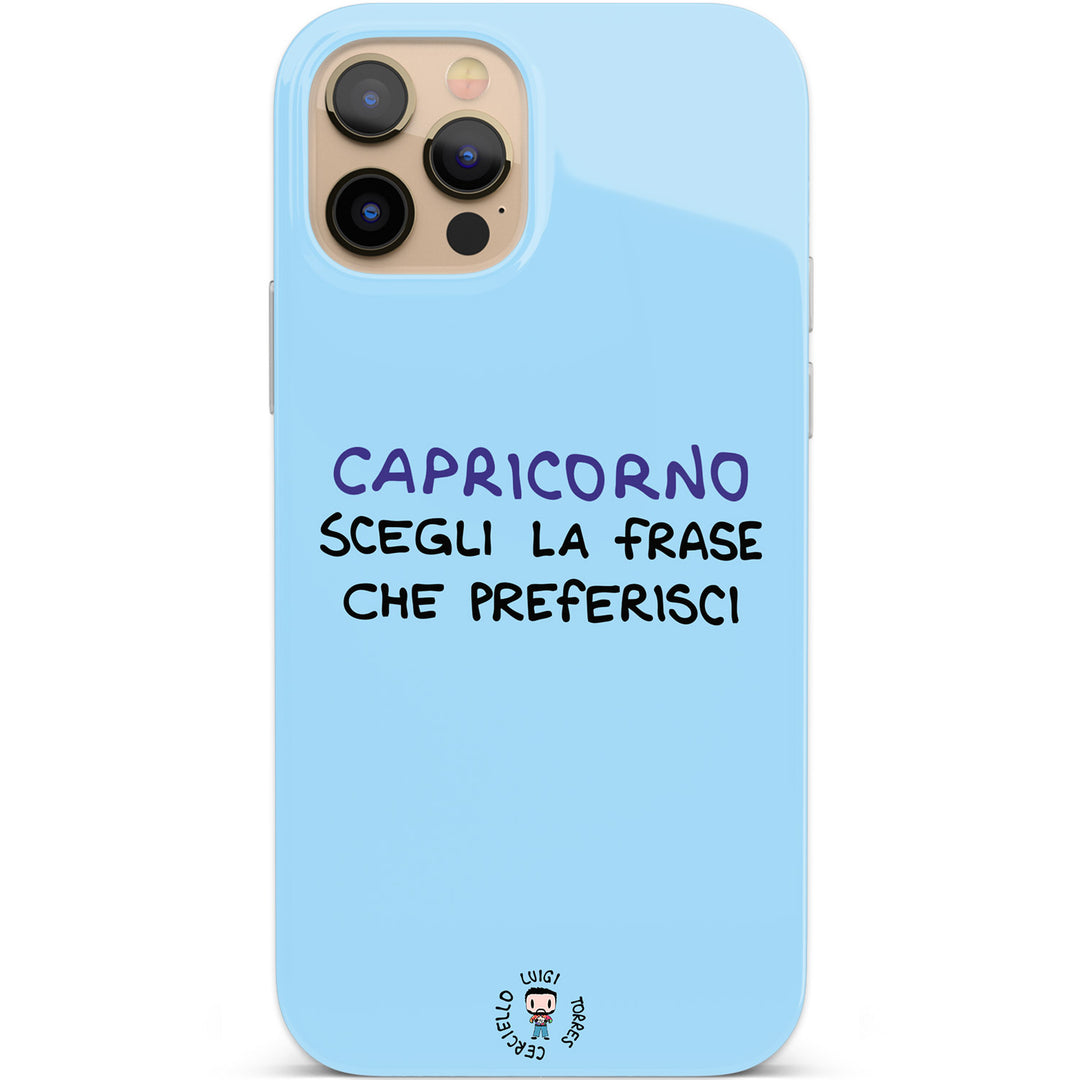 Cover Capricorno dell'album Segni zodiacali 2022 di Luigi Torres Cerciello per iPhone, Samsung, Xiaomi e altri