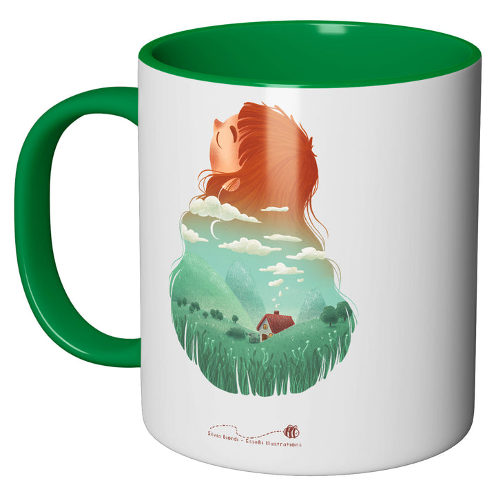 Tazza in ceramica Home dell'album Happy Mug di Essebì - Silvia Biondi perfetta idea regalo
