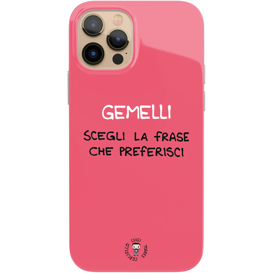 Cover Gemelli dell'album Segni zodiacali 2023 di Luigi Torres Cerciello per iPhone, Samsung, Xiaomi e altri