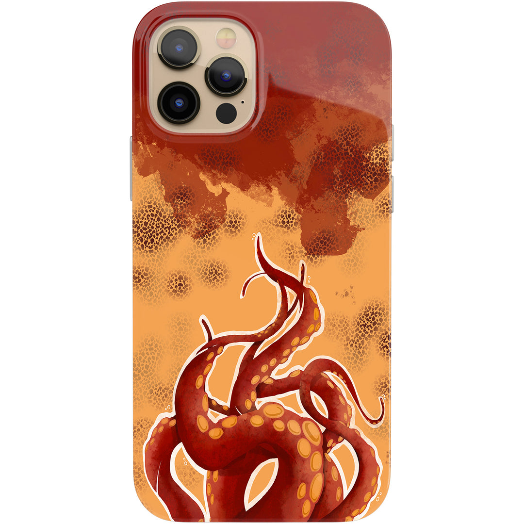 Cover Red tentacles dell'album Sticker effect di Rosa Seppia per iPhone, Samsung, Xiaomi e altri