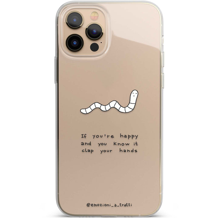 Cover Happy verme dell'album Ansie a colori di Emozioni a tratti per iPhone, Samsung, Xiaomi e altri