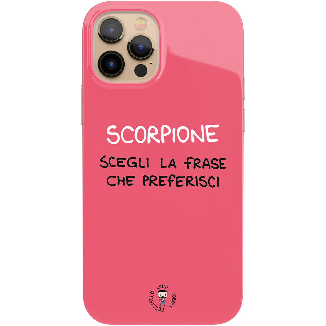 Cover Scorpione dell'album Segni zodiacali 2023 di Luigi Torres Cerciello per iPhone, Samsung, Xiaomi e altri
