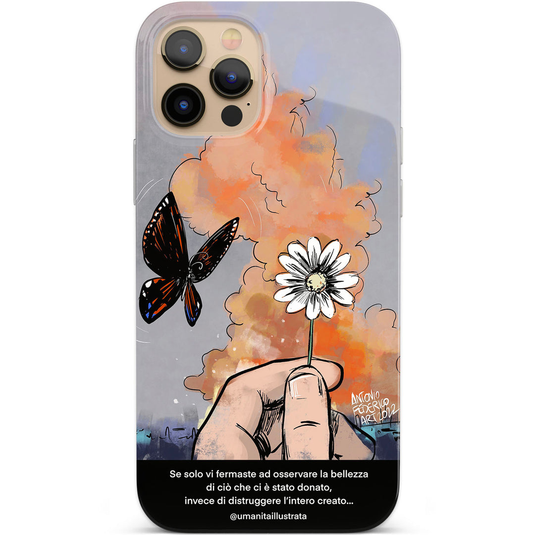 Cover Osservare la bellezza dell'album Umanità illustrata di Antonio Federico Art per iPhone, Samsung, Xiaomi e altri