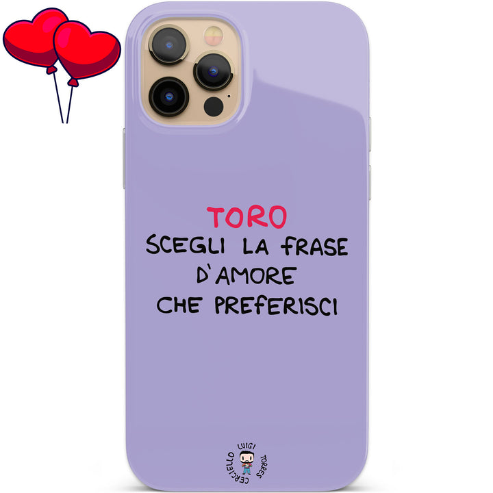 Cover Toro Love dell'album San Valentino 2023 di Luigi Torres Cerciello per iPhone, Samsung, Xiaomi e altri