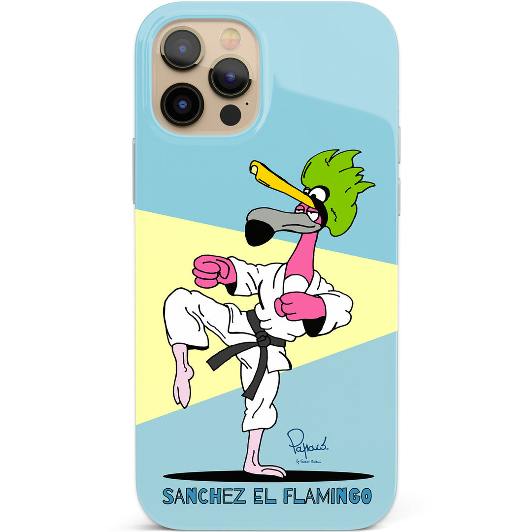 Cover &#34;Sanchez&#34; el Flamingo dell'album I &#34;Papaco Heroes&#34; ed i loro amici di Papaco by Federico Monzani per iPhone, Samsung, Xiaomi e altri
