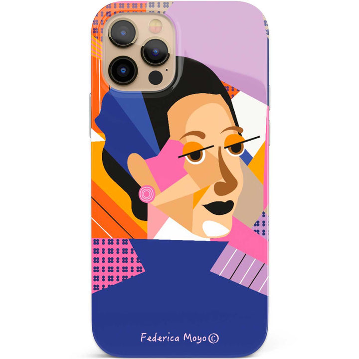 Cover Ritratto donna dell'album Illustrando di Federica Moyo per iPhone, Samsung, Xiaomi e altri