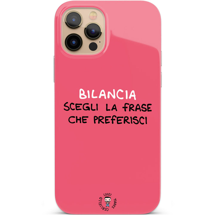 Cover Bilancia dell'album Segni zodiacali 2022 di Luigi Torres Cerciello per iPhone, Samsung, Xiaomi e altri