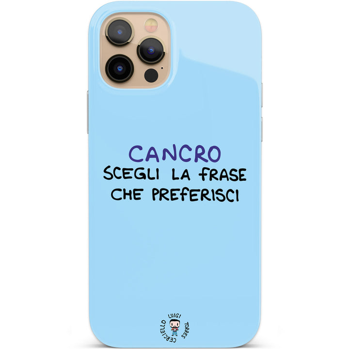 Cover Cancro dell'album Segni zodiacali 2022 di Luigi Torres Cerciello per iPhone, Samsung, Xiaomi e altri