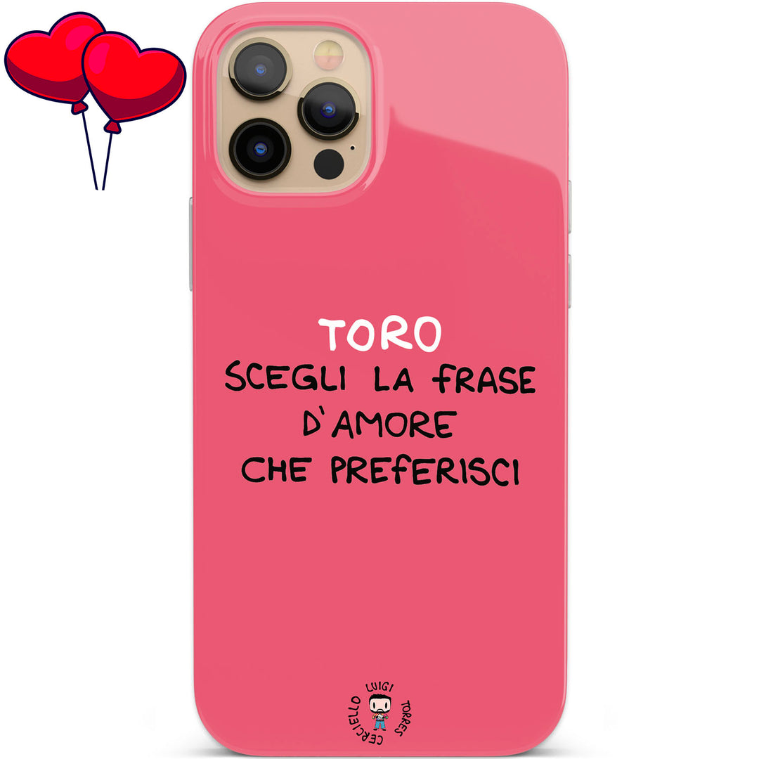 Cover Toro Love dell'album San Valentino 2023 di Luigi Torres Cerciello per iPhone, Samsung, Xiaomi e altri