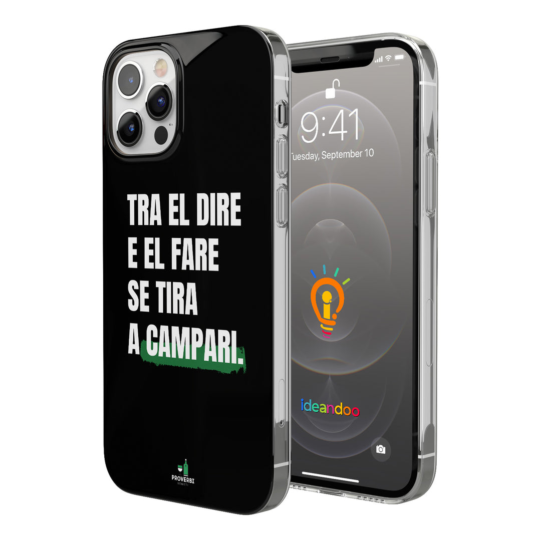 Cover Tra el dire e el fare dell'album Se tira a campari di Proverbi veneti per iPhone, Samsung, Xiaomi e altri