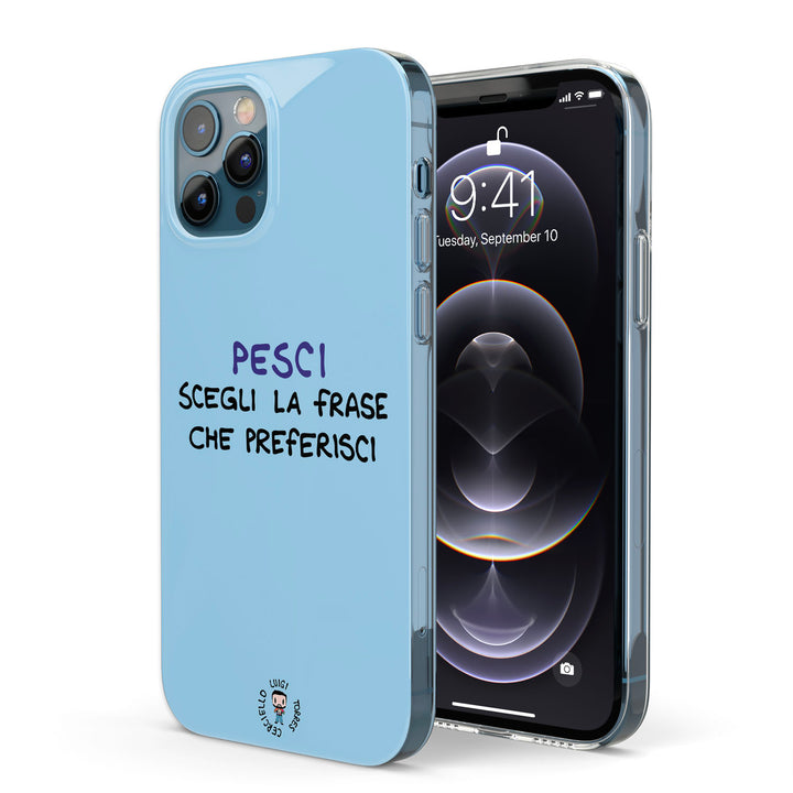 Cover Pesci dell'album Segni zodiacali 2022 di Luigi Torres Cerciello per iPhone, Samsung, Xiaomi e altri