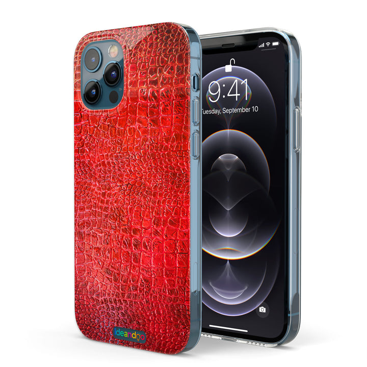 Cover Pitonata rossa - foto con effetto rilievo dell'album Animali di Ideandoo per iPhone, Samsung, Xiaomi e altri