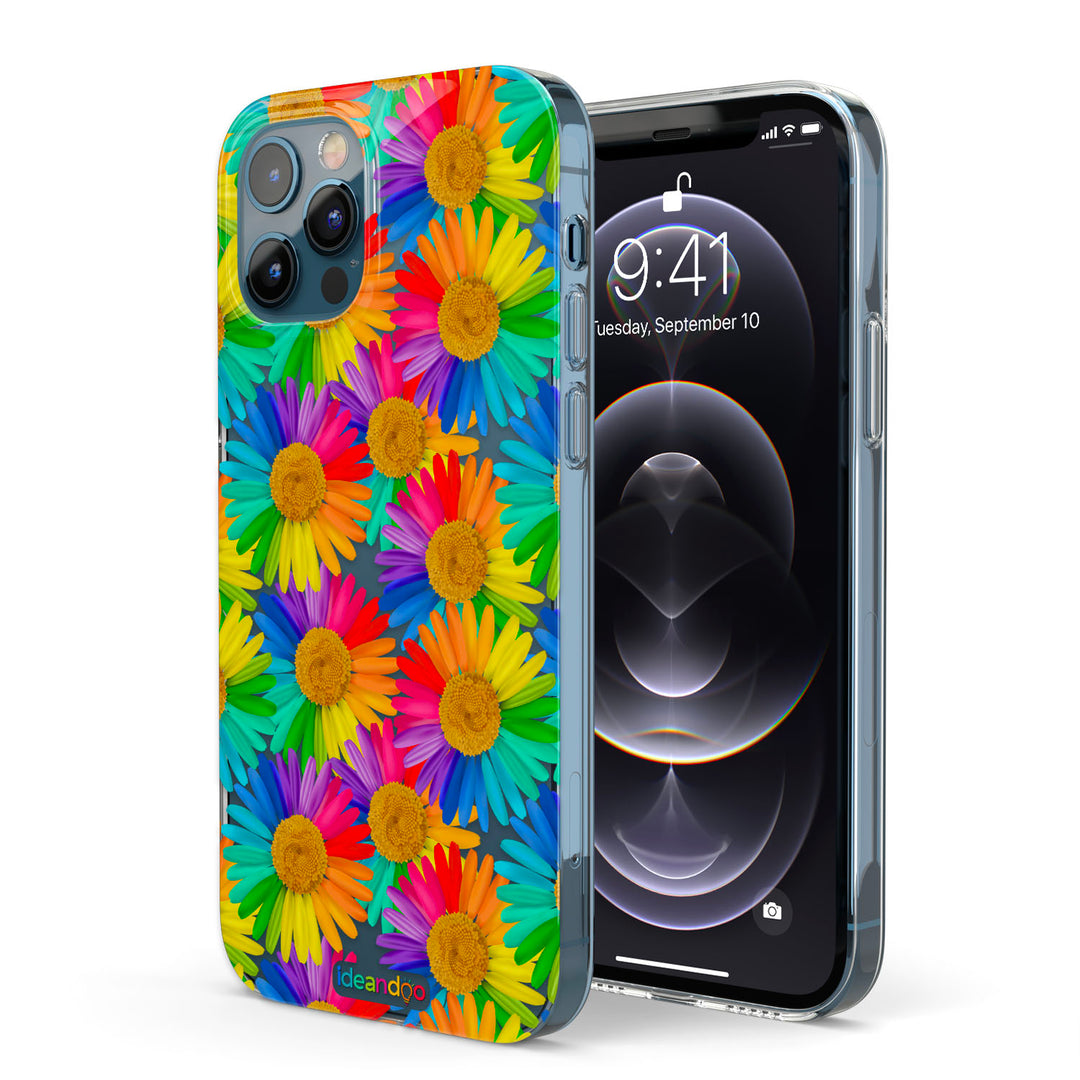Cover Margherite arcobaleno dell'album Fiori di Ideandoo per iPhone, Samsung, Xiaomi e altri