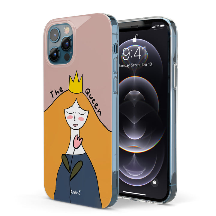 Cover The Queen dell'album WOW, che cover! di AMANÓ Illustrazioni Sognanti per iPhone, Samsung, Xiaomi e altri