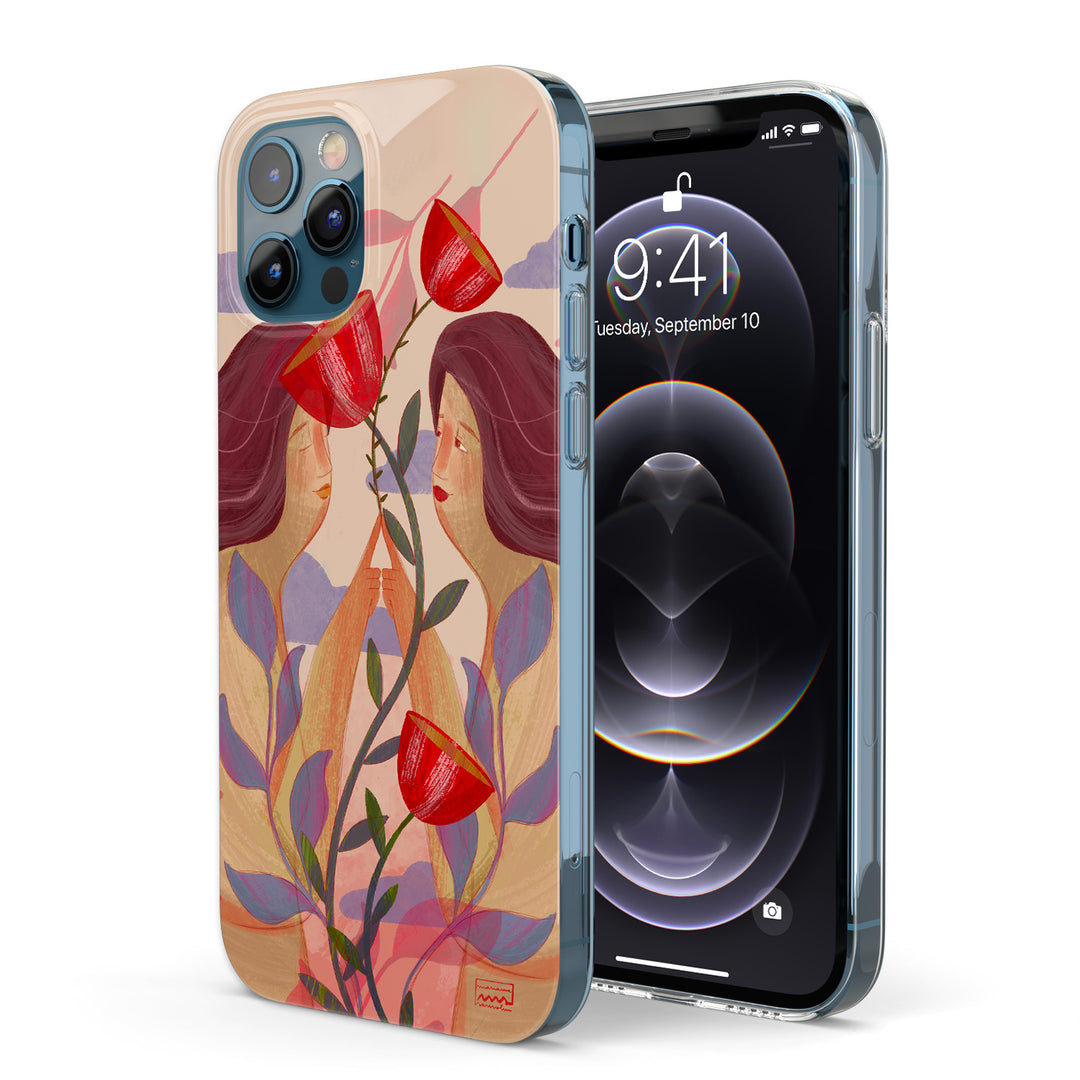 Cover Flower dell'album Il profumo della bellezza di Marianna Sansolini illustra per iPhone, Samsung, Xiaomi e altri