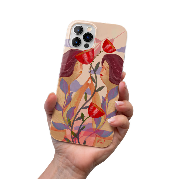 Cover Flower dell'album Il profumo della bellezza di Marianna Sansolini illustra per iPhone, Samsung, Xiaomi e altri