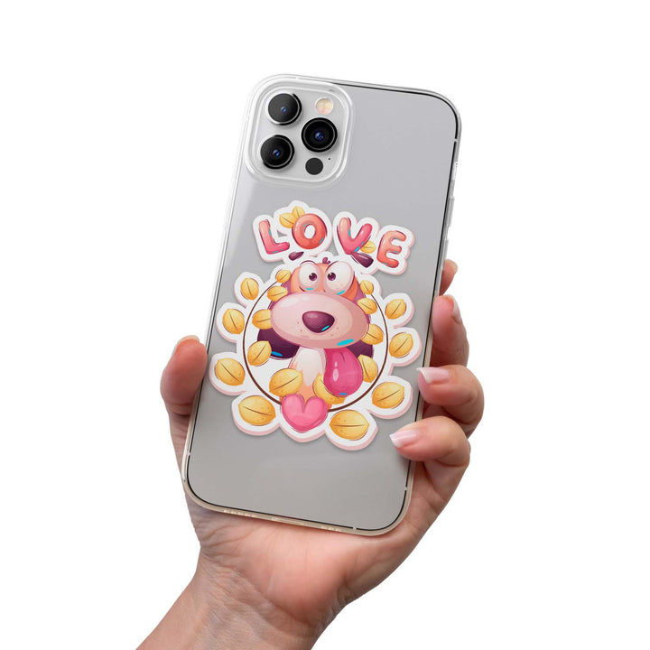 Cover Cute dog dell'album Unending love di Coverpersonalizzate.it per iPhone, Samsung, Xiaomi e altri