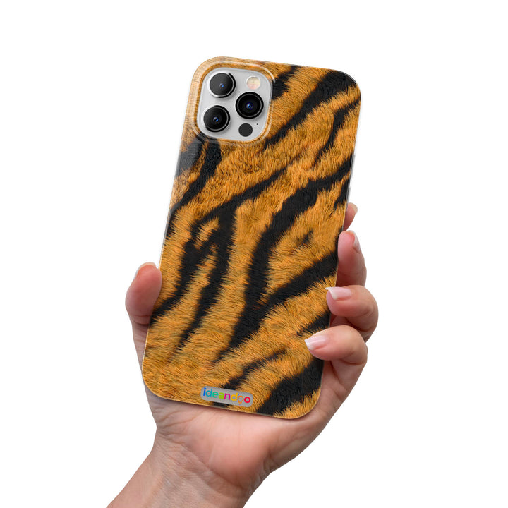 Cover Tigrata - foto con effetto rilievo dell'album Animali di Ideandoo per iPhone, Samsung, Xiaomi e altri
