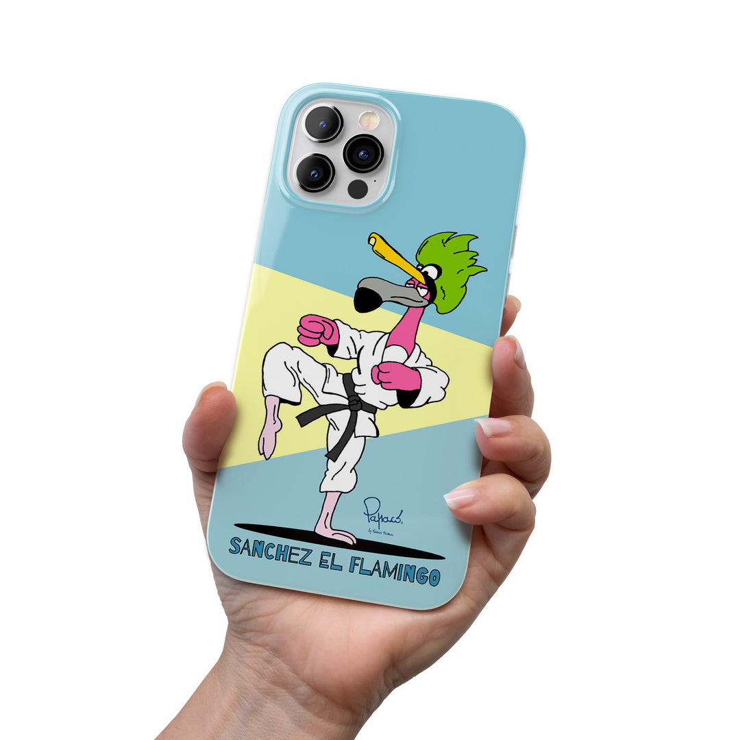 Cover &#34;Sanchez&#34; el Flamingo dell'album I &#34;Papaco Heroes&#34; ed i loro amici di Papaco by Federico Monzani per iPhone, Samsung, Xiaomi e altri