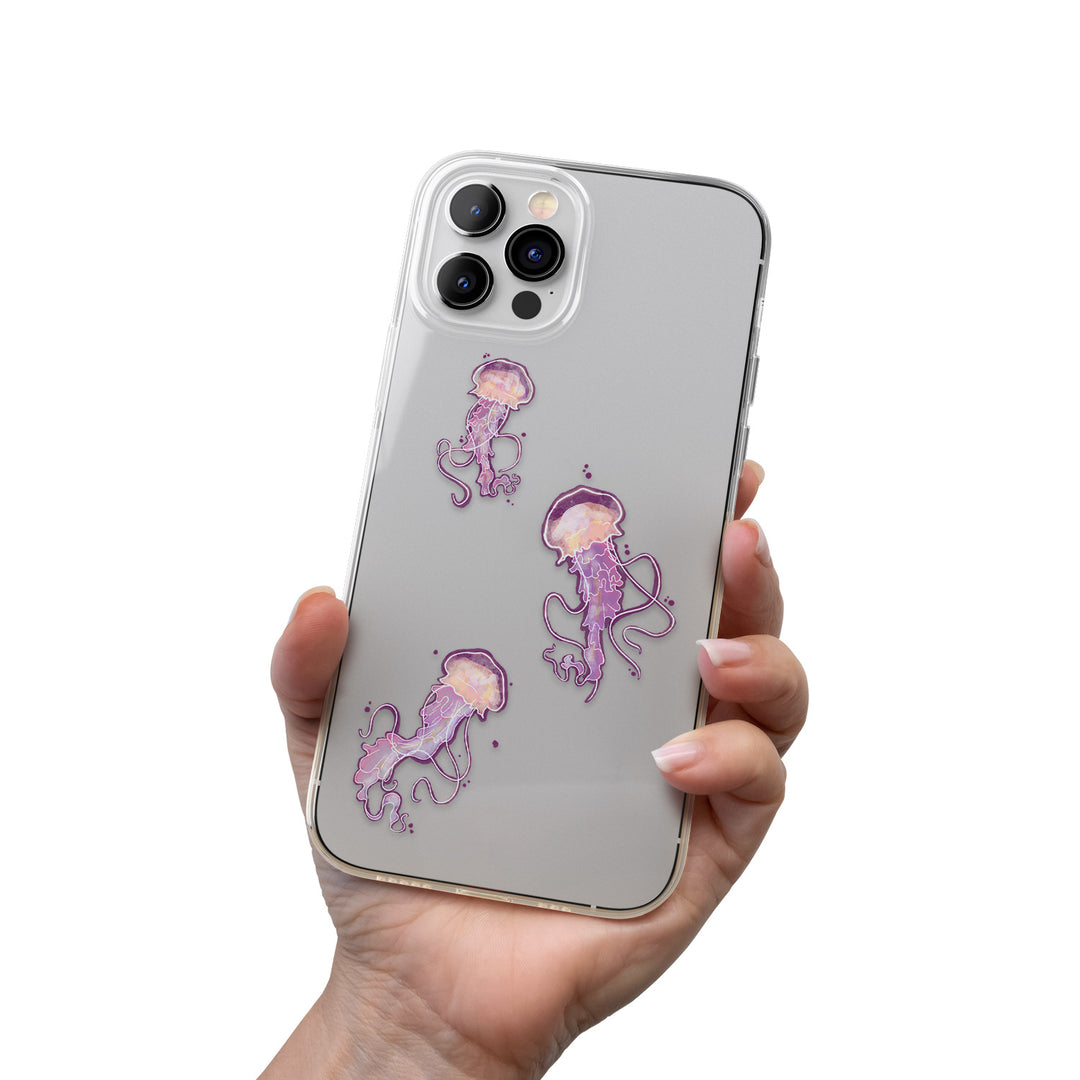 Cover Mistic jellifishes dell'album Sticker effect di Rosa Seppia per iPhone, Samsung, Xiaomi e altri