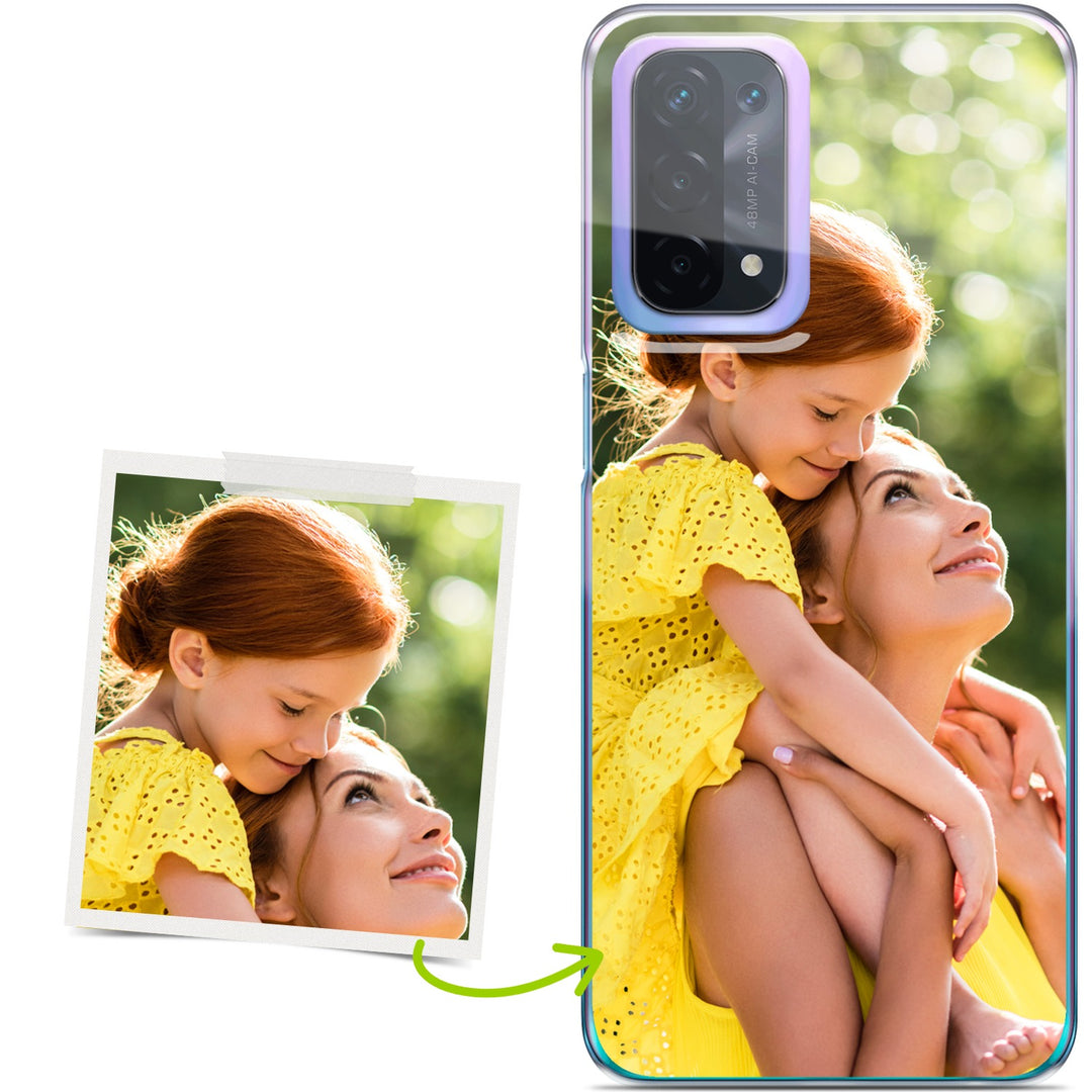 Cover Personalizzata Per Oppo A78 4G - Stampa HD Con Foto E Testo - Foto 4