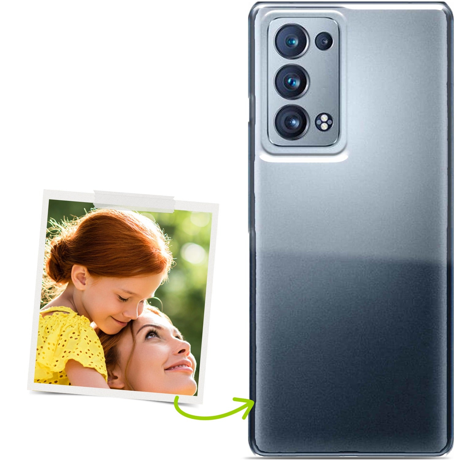 Cover Per Oppo Reno 6 Pro 5G – Custodia Robusta Antiurto Con Cavalletto E Doppio Strato, Design Sottile, Colore Blu